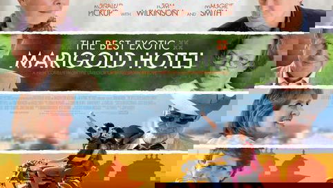 The Best Exitic Merigold Hotel movie poster