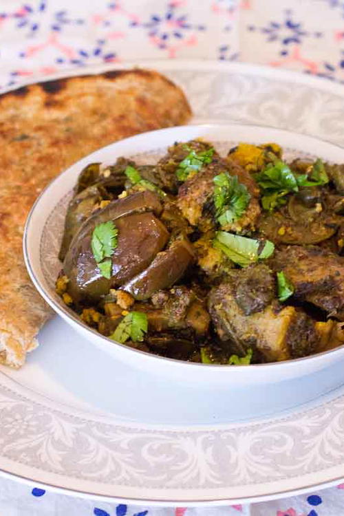 Mixed Veggie Casserole with Dumplings (Undhiyu)