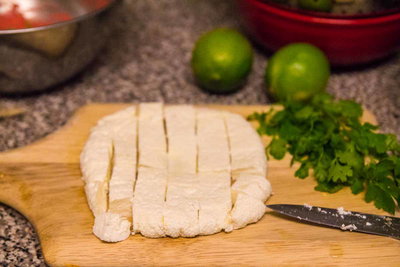Homemade Paneer