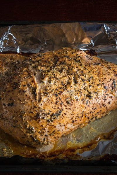 Garlic Thyme Turkey Breast