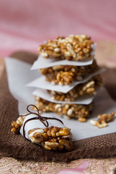 Kite Wars and Puffed Rice Brittle (Chikki) Recipe