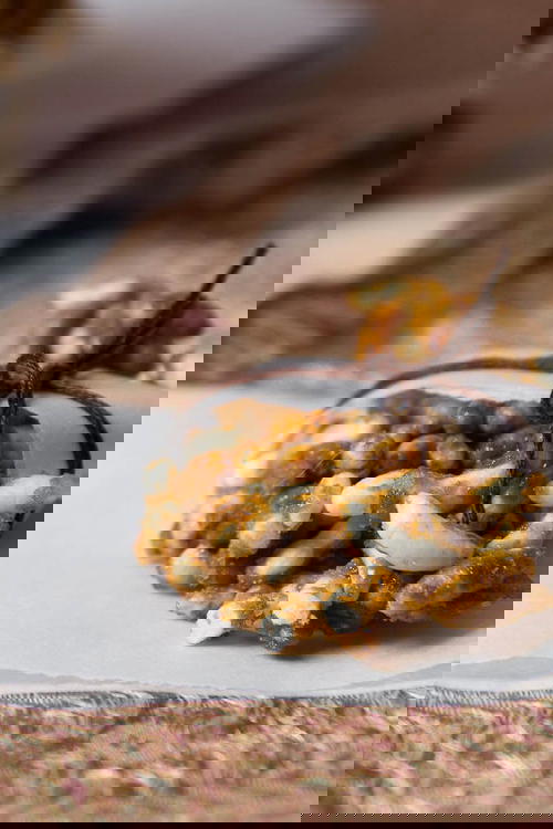 Mamra Chikki (Puffed Rice Brittle)