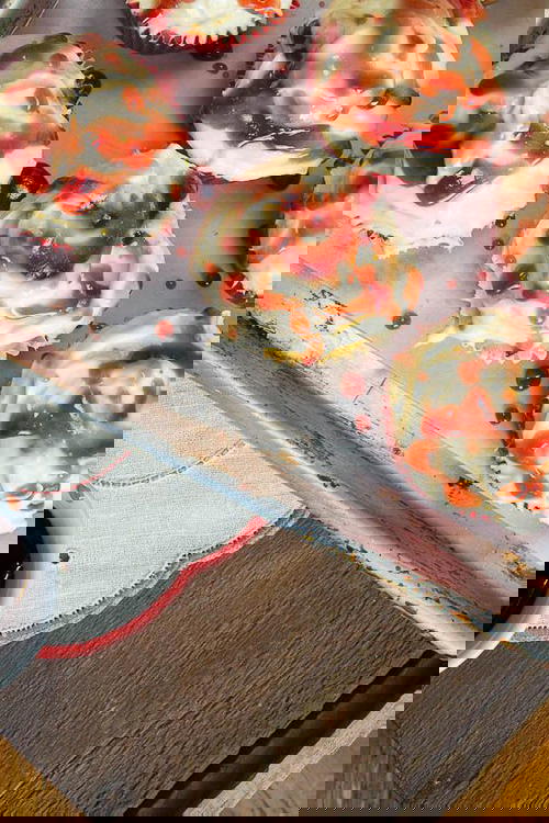 Saffron Cupcakes with Cream Cheese Frosting and Red Wine Caramel