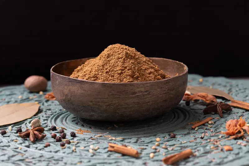 Bowl of garam masala