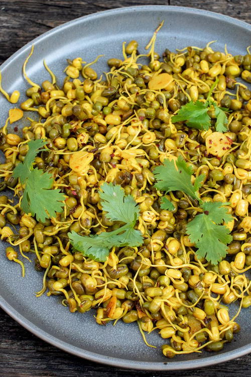 Simple Mung Bean Sprout Saute