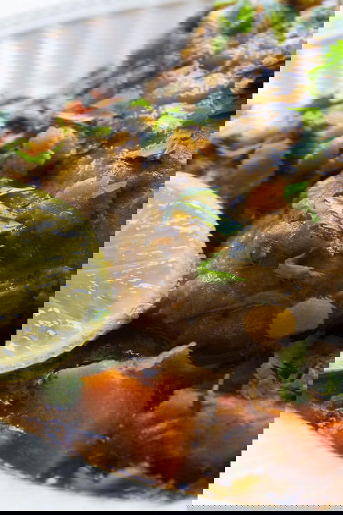 One Pot Herbed Chicken Tagine with Split Peas