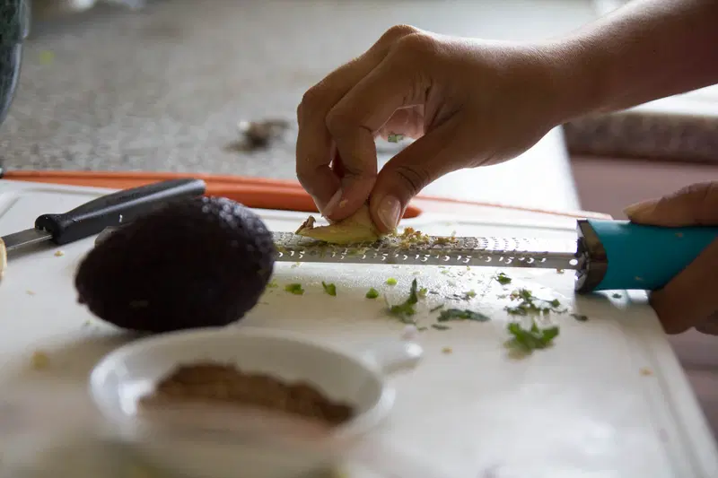 Mango Avocado Salsa with Flame Grilled Corn. Recipe by indiaphile.info