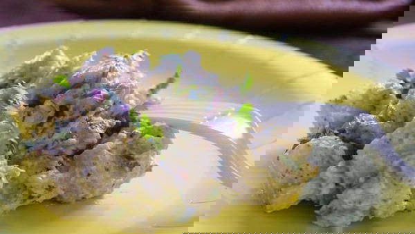 Indian Style Cumin-Ginger Potato Salad