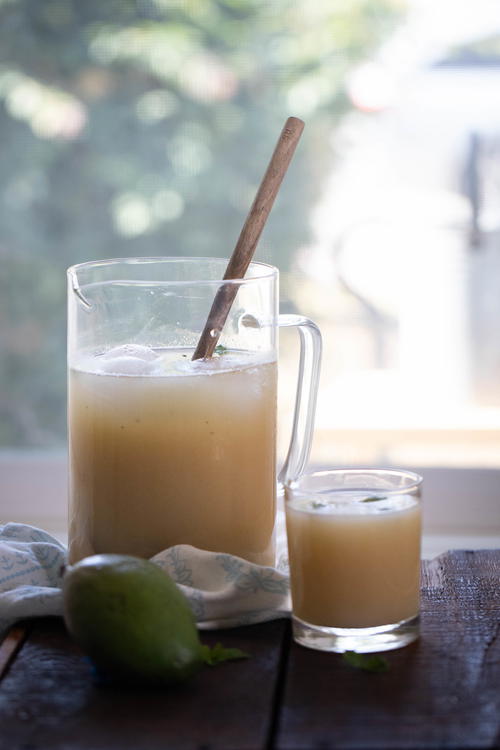 Aam Panna, Raw Mango Drink (Baaflu)
