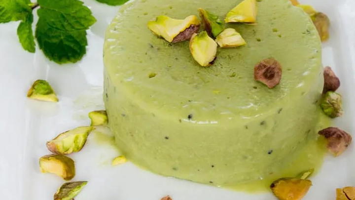 Mint avocado kulfi