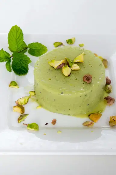 Mint avocado kulfi