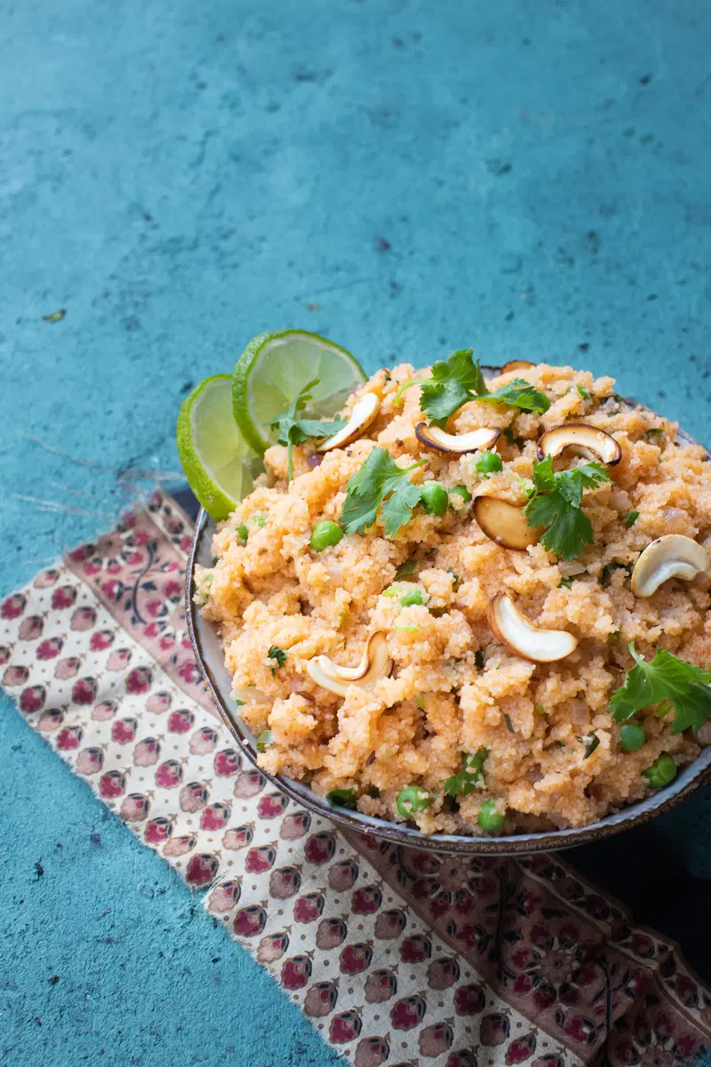 Bowl of upma