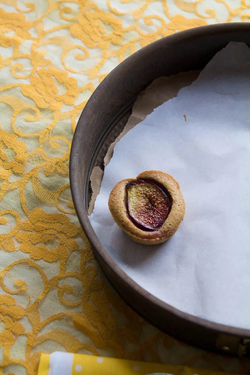 Fig and Cardamom Tea Cake by Indiaphile.info