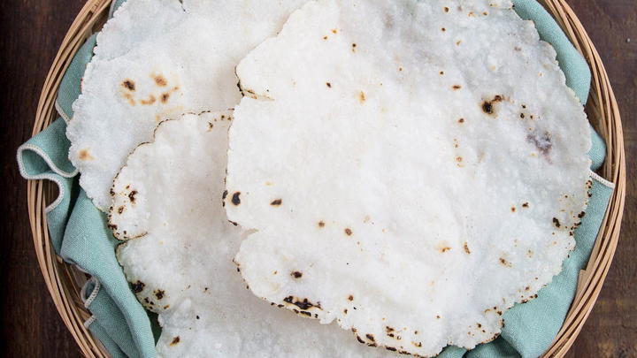 Gluten Free Rice Flour Flatbread (Rice Flour Rotli) Recipe at Indiaphile.info