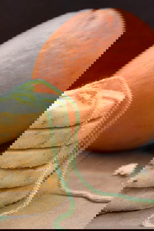 Citrus and Curry Leaf Shortbread Cookies