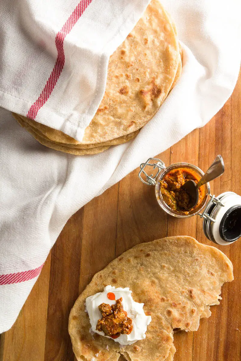 How To Make Paratha Indian Flat Bread At Home recipe by Indiaphile.info