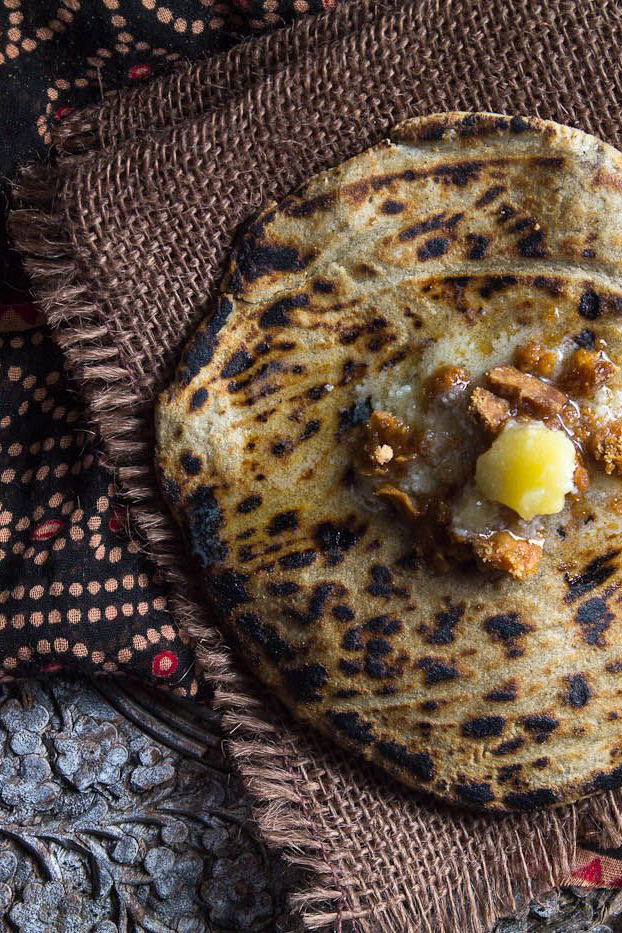 Millet Flat Bread (Bajri no Rotlo)