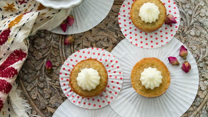 Gluten Free Rose Mini Cakes Recipe at Indiaphile.info