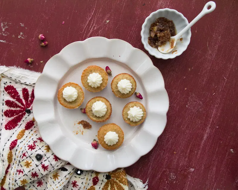 Gluten Free Rose Mini Cakes Recipe at Indiaphile.info