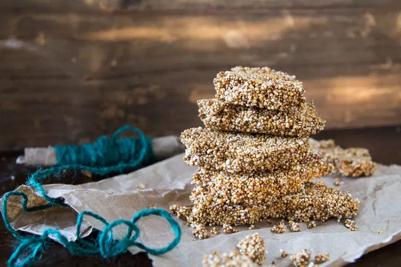 Amaranth Brittle recipe by Indiaphile.info