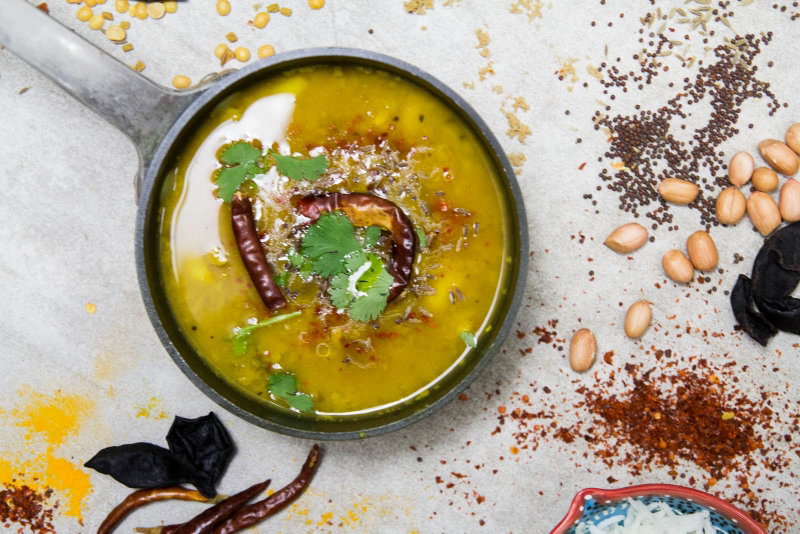 Gujarati Dal recipe by Indiaphile.info