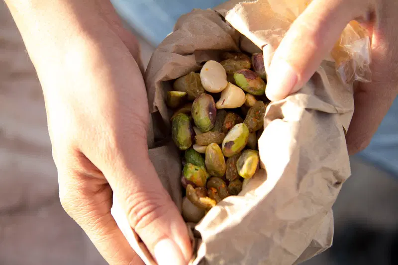 Spicy Trail Mix by Indiaphile.info