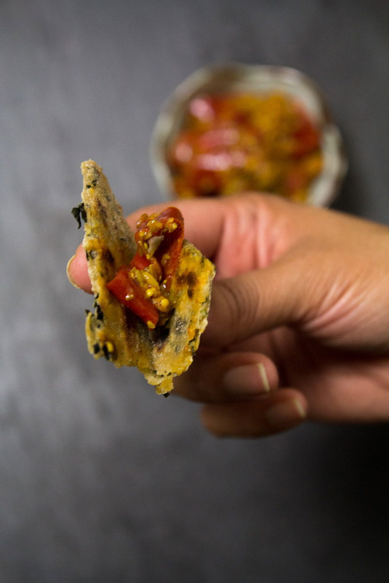 Kale Quinoa Paratha recipe by Indiaphile.info