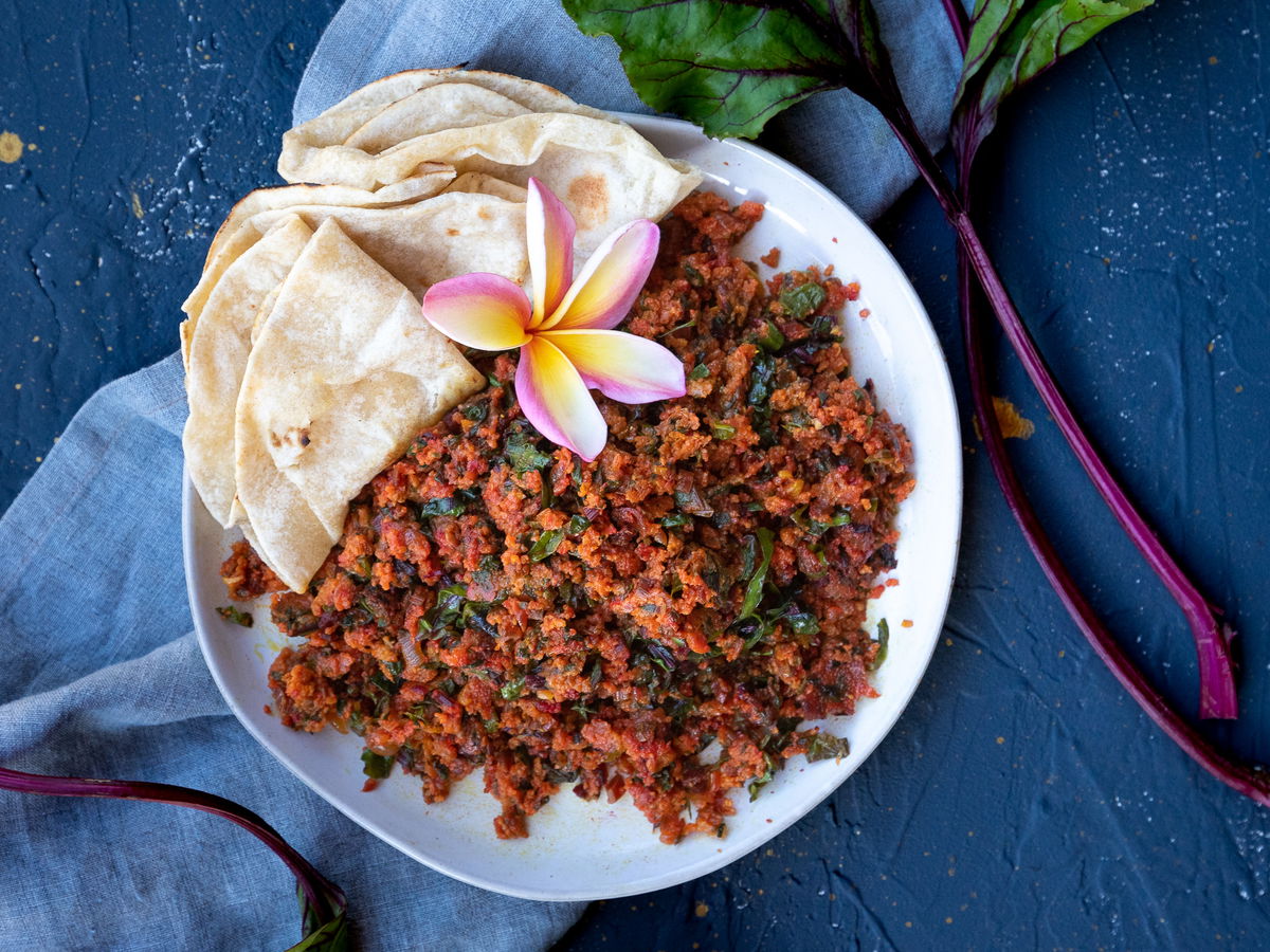 Beetroot shaak