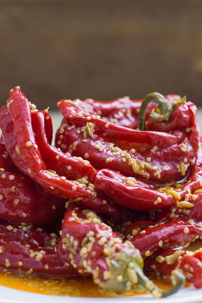 Lal Marcha nu Athanu (Red Chili Pickle)