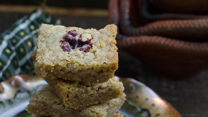 Gluten-free Walnut Bars (Walnut Burfi)