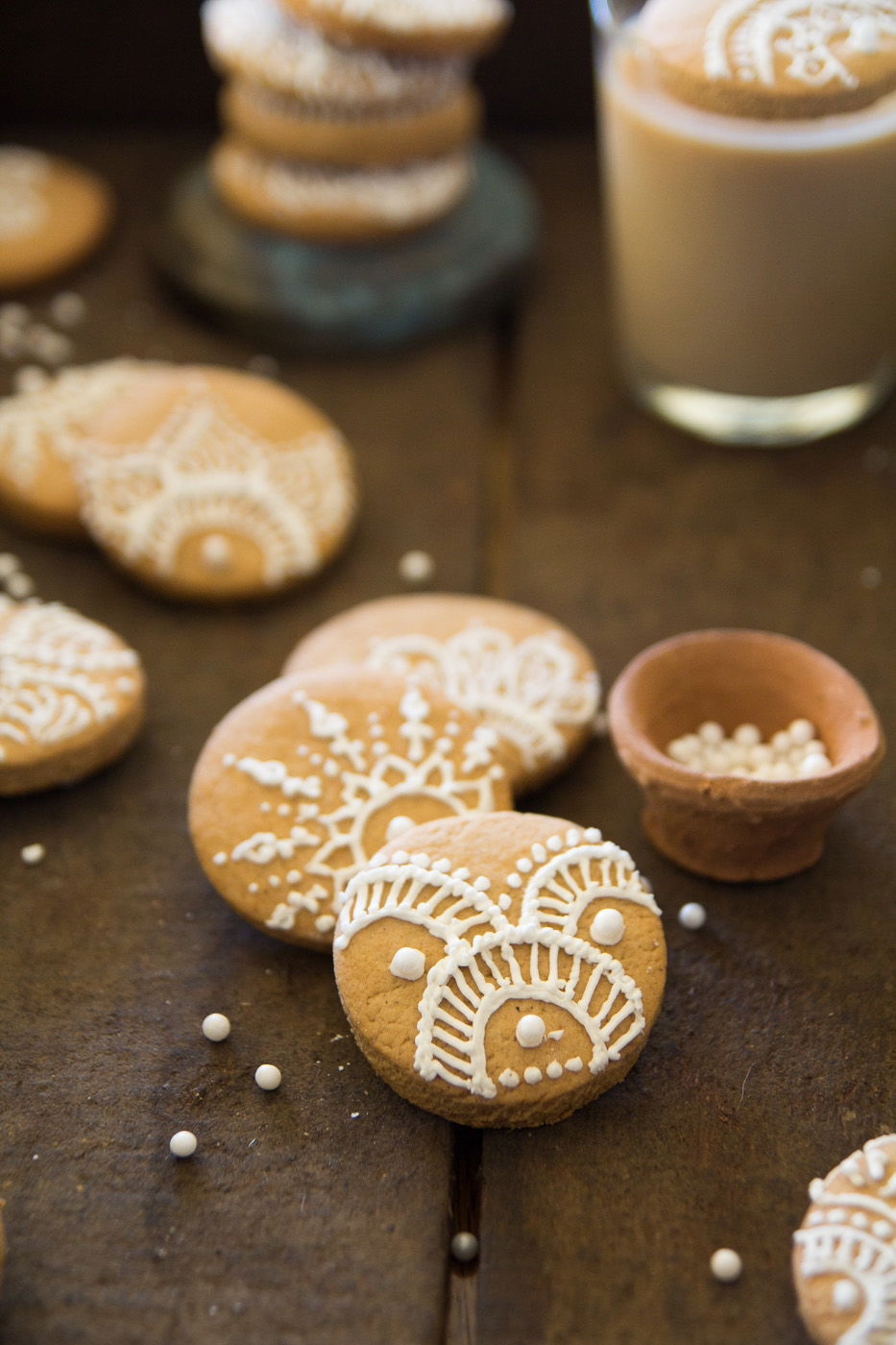 Ginger chai spiced cookies