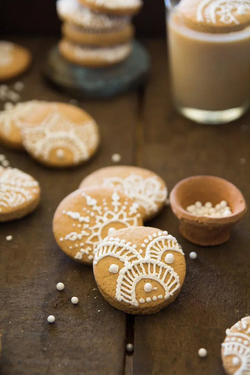 Ginger chai spiced cookies