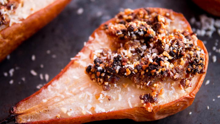 Baked Pears recipe by Indiaphile.info