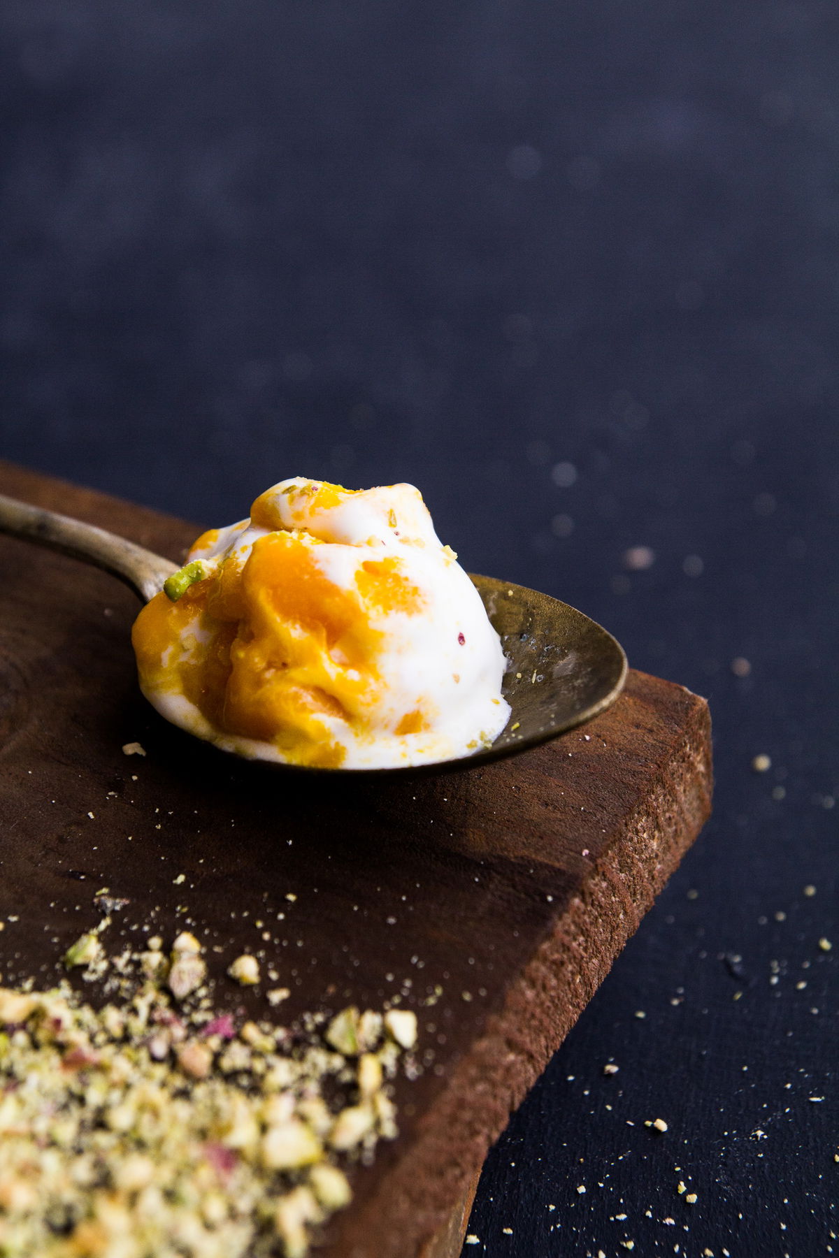 Mango Swirl Ice Cream