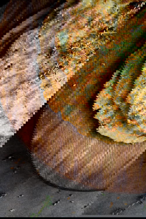 Zucchini Dangela (Savory Zucchini Pancakes) with Sesame Seeds