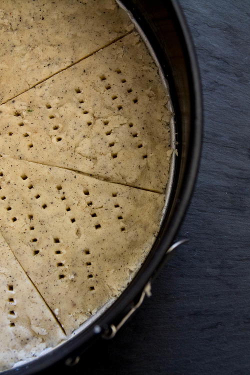 Cardamom Tea Shortbread