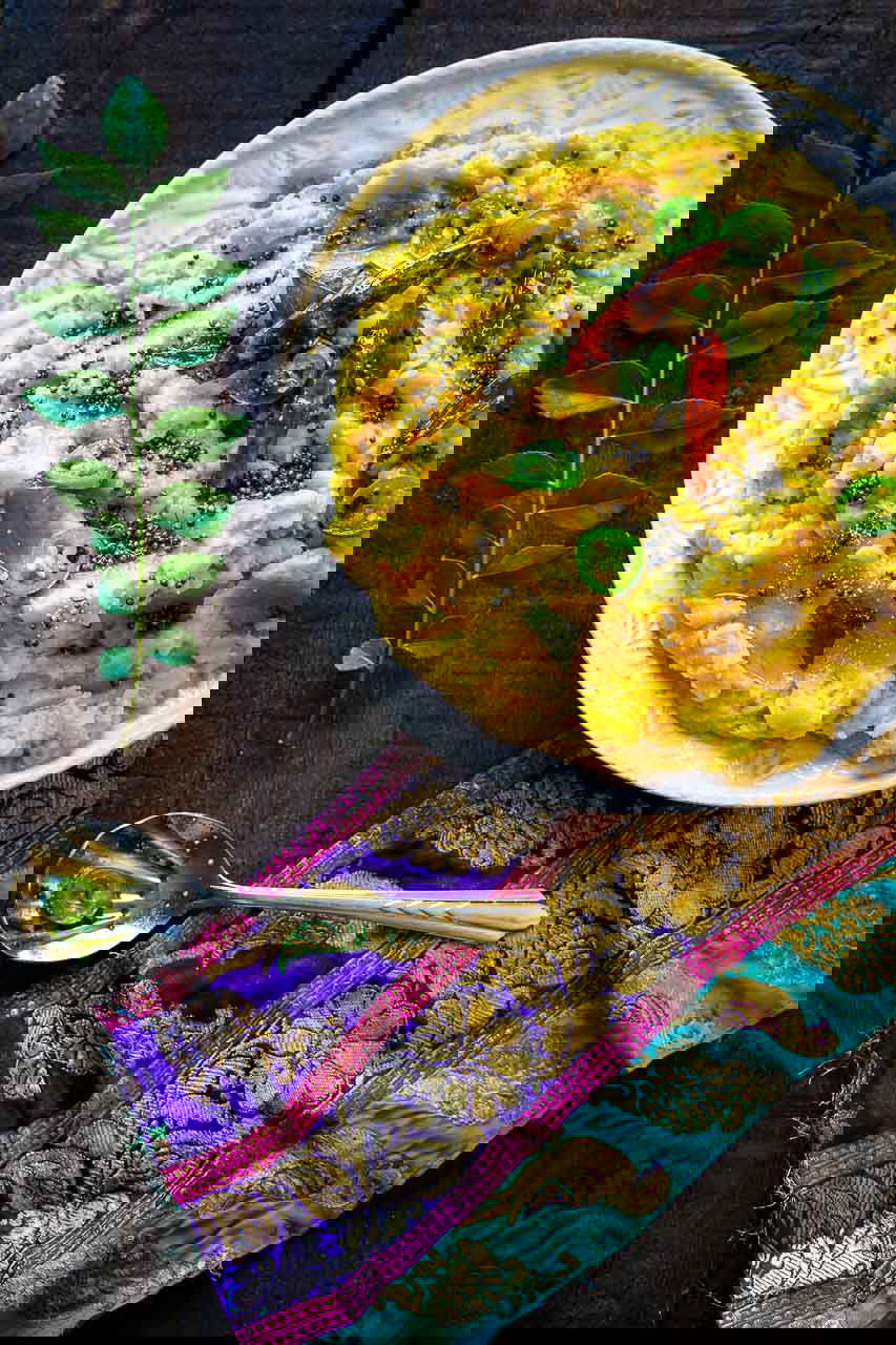 Plate of lachko dal