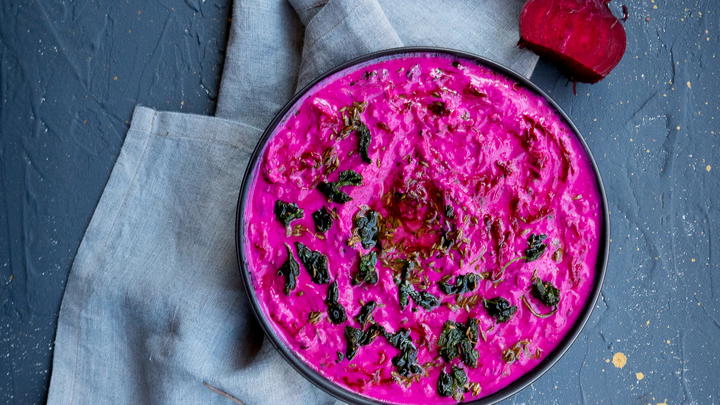 Beet Raita