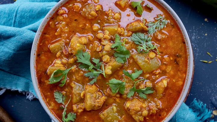 Dudhi chana nu shaak