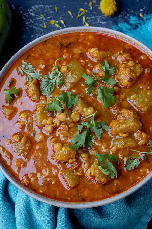 Dhudi Chana nu Shaak