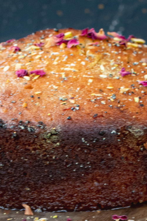 Gulab Jamun Cake with Ricotta Cheese