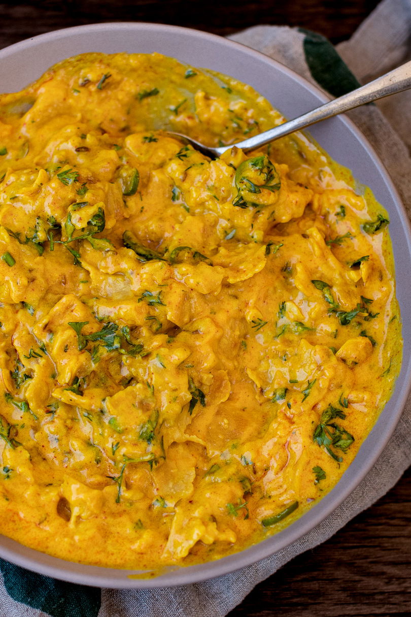 Vaghareli Rotli, or What To Do With Leftover Roti