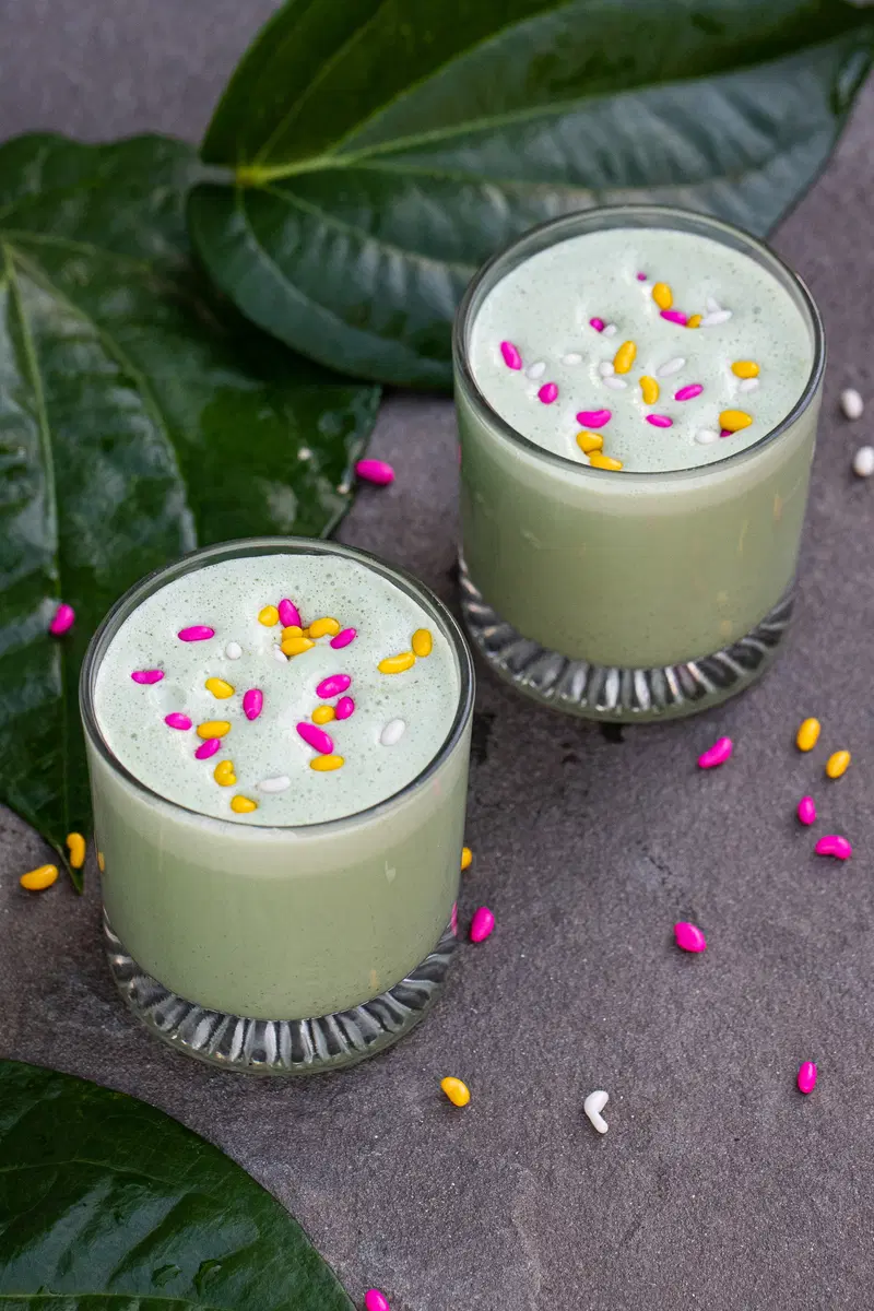 Paan shots in a different kind of glass