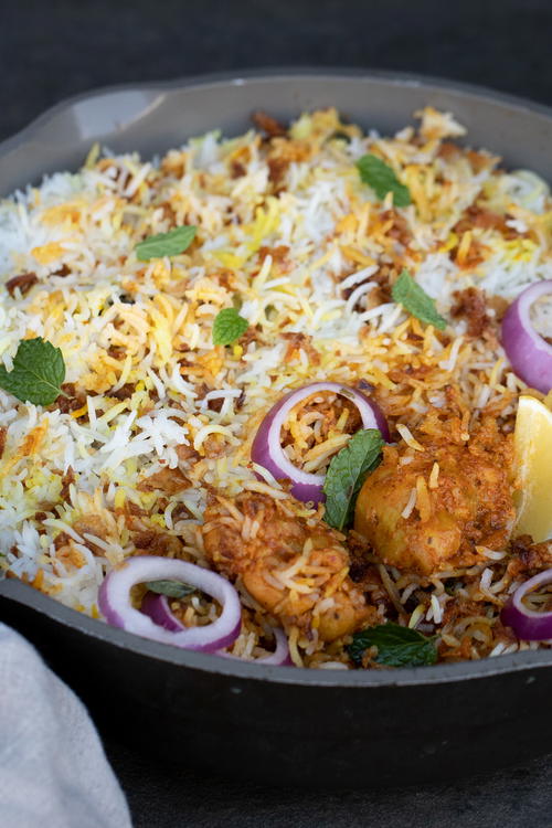 The Best Chicken Tikka Biryani