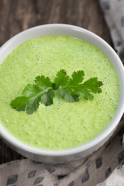 Cilantro Yogurt Chutney