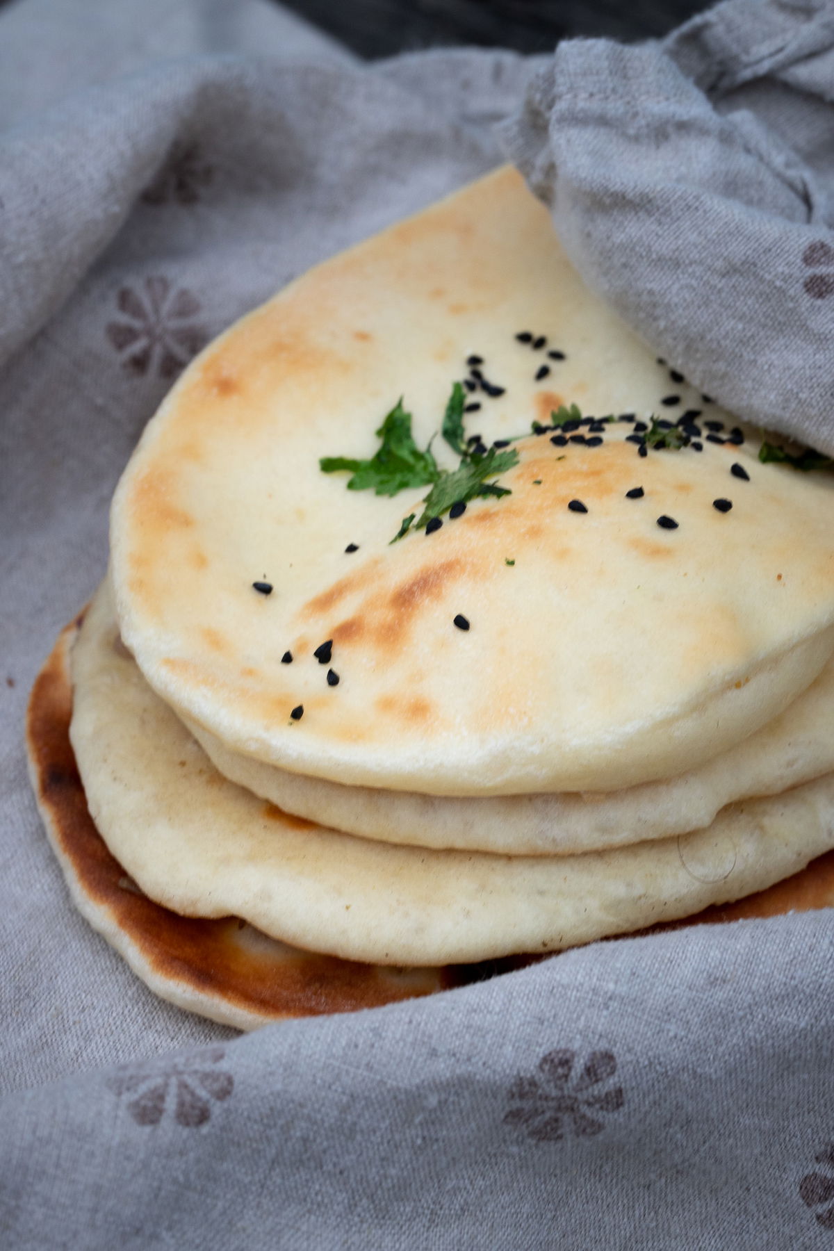 A stack of kulcha