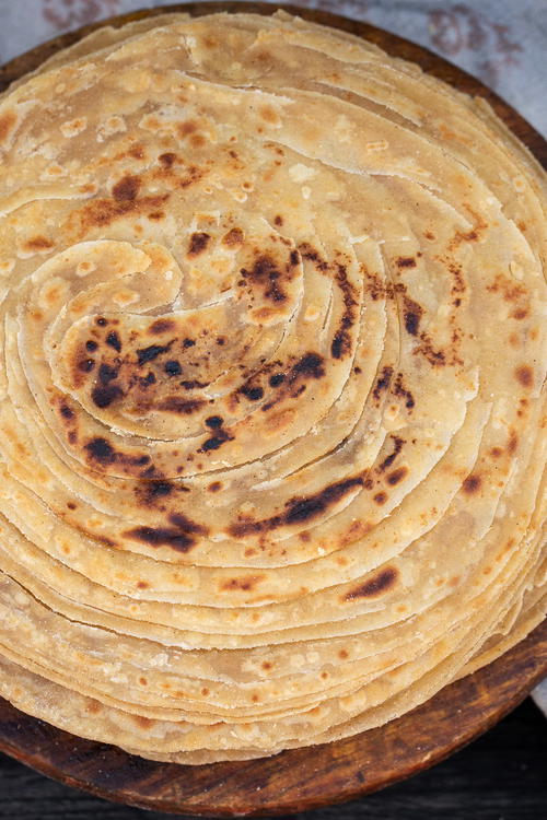 Homemade Laccha Paratha