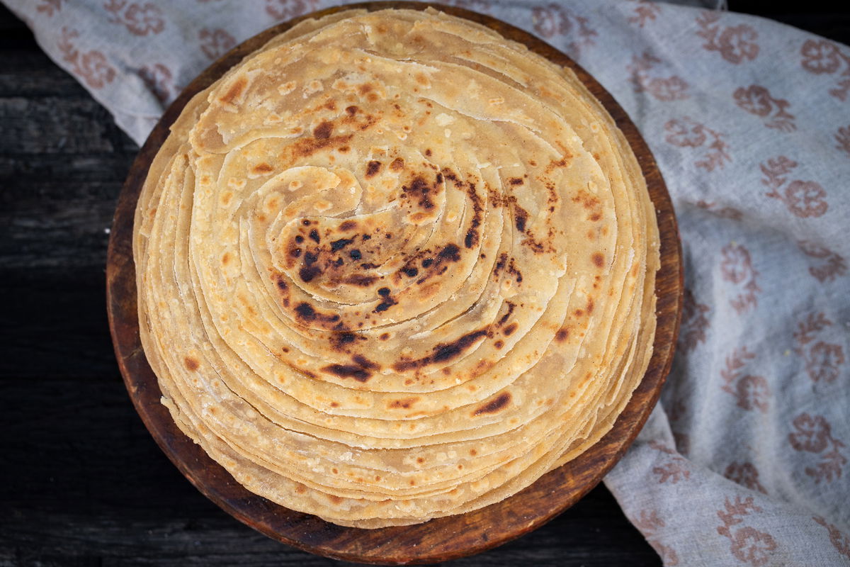 Homemade Laccha Paratha