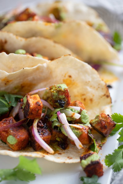 Paneer tacos