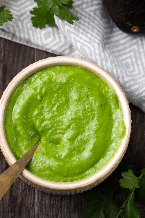 Avocado Cilantro Chutney